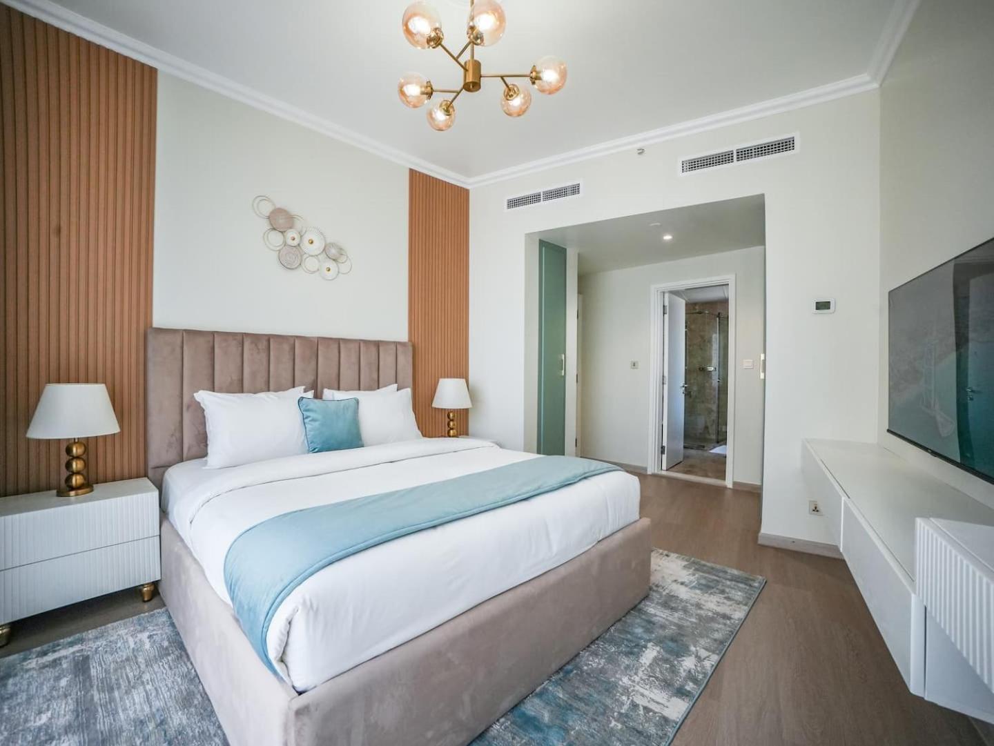 Deluxe 3 Bedroom With Marina & Sea View Дубай Экстерьер фото